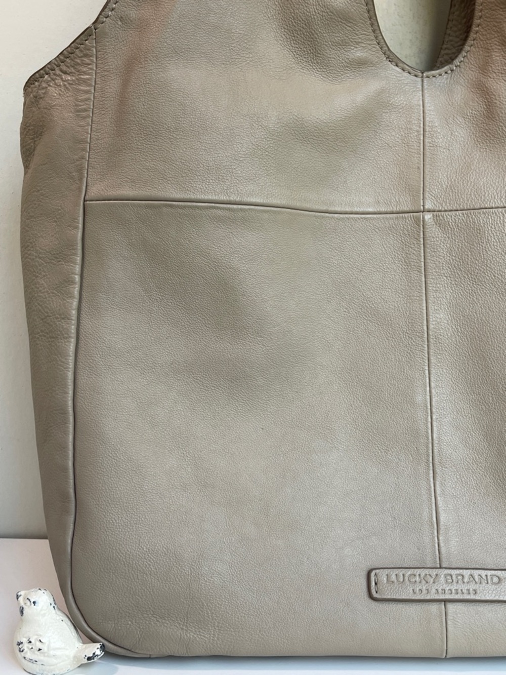 Lucky Brand Leather Hobo Shoulder Bag - Picture 7 of 16